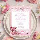 Pretty Pink lace bow High Tea Bridal Shower