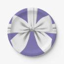 Purple Elegant Fancy Tiffany Birthday Tableware Paper Plates