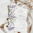 Purple Love In Bloom Bridal Shower