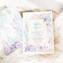 Purple Turquoise Ocean Bridal Shower Under the Sea