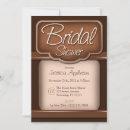 Rich Chocolate : Bridal Shower