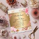 RSVP Gold floral damask bridal shower