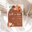 Rust Pumpkin Fall in Love Bridal Shower