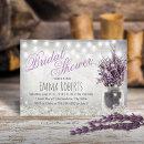 Rustic Baby's Breath Lavender Floral Bridal Shower