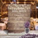 Rustic Baby's Breath Lavender Floral Bridal Shower