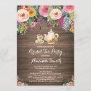 Rustic Bridal Shower Tea Party  Floral