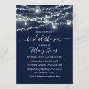 Rustic Lights Navy Bridal Shower