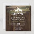 Rustic Western The Hunt Is Over Camouflage Wedding