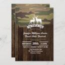 Rustic Western The Hunt Is Over Camouflage Wedding