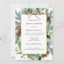 Rustic Winter Botanical Pine Bridal Shower