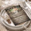 Rustic Wood Floral Antler Hunting Bridal Shower