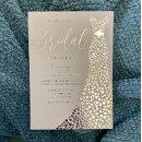 Silver Foil Wedding Dress Bridal Shower Foil