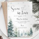 Snow in Love Winter Snowflake Bridal Shower