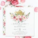 Springtime Peonies Rose Floral Bridal Shower Tea