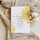 Sunflower bridal shower