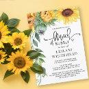 Sunflower Brunch and Bubbly Bridal Shower