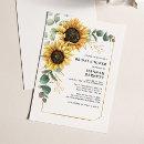 Sunflower Eucalyptus Floral Bridal Shower