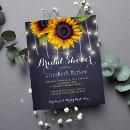 Sunflowers rustic budget bridal shower