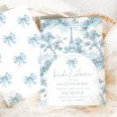 Toile de Jouy Bridal shower French Bow Paris