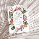 Tropical Floral Frame Bridal Shower