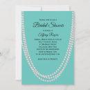 Turquoise and Pearls Bridal Shower