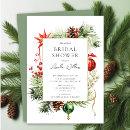 Watercolor Christmas Bridal Shower