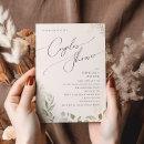 Whimsical Greenery and Gold | Couples Shower