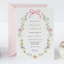 Wildflower Pink Bow Bridal Shower